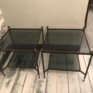 Mesa auxiliar pareja vintage 01