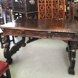 Mesa escritorio antigua 08