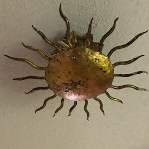 Lampara techo vintage 17