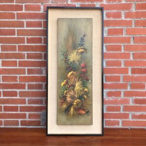 Cuadro vintage flores 01 (92/40)