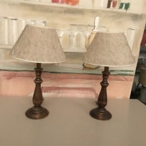 Lámpara auxiliar pareja clásica 08