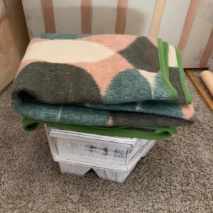 Manta cama vintage 01