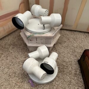 Plafón techo focos 01