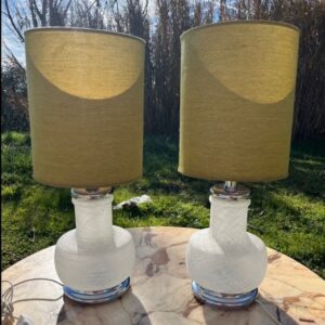 Lampara auxiliar pareja vintage 12