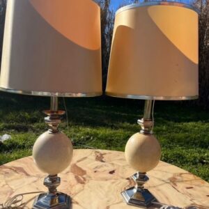 Lampara auxiliar pareja vintage 13