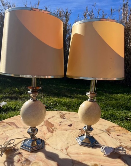 Lampara auxiliar pareja vintage 13